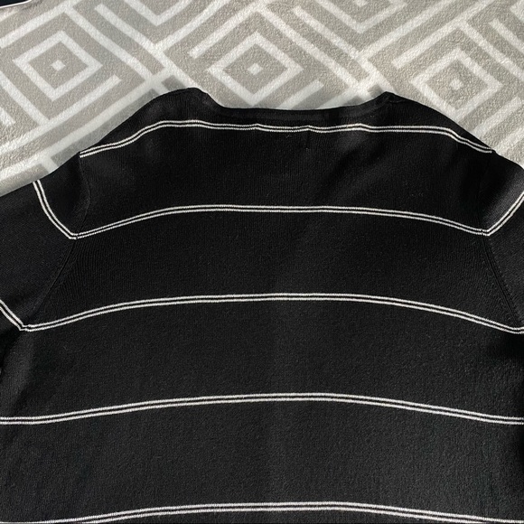 Worthington Vintage Striped Button Up Sweater - Picture 7 of 16